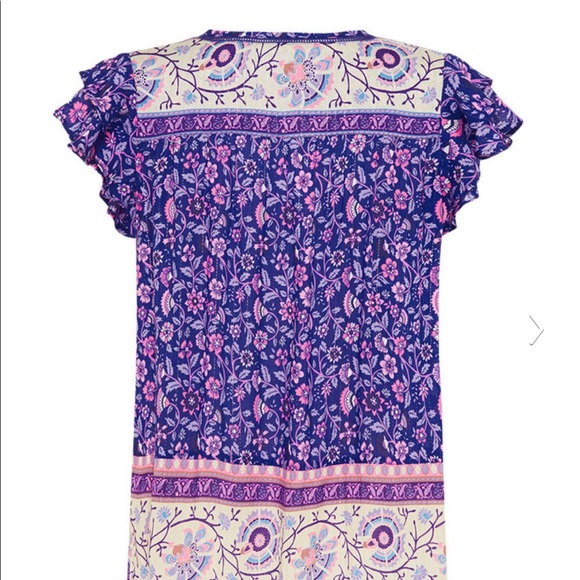 Sold, Andrea’s Spell Dahlia Purple Haze top NWT - Picture 6 of 6